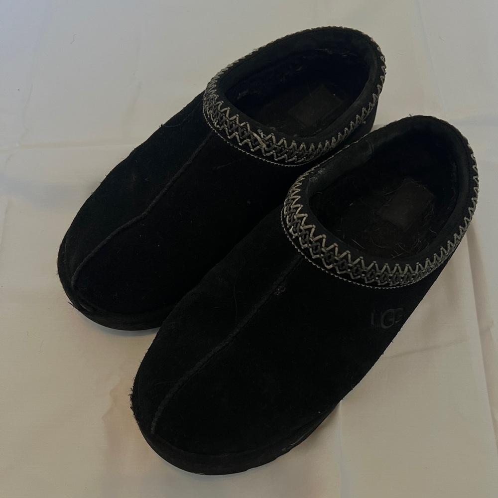 ugg Tasman slippers in black, size 11 in mens